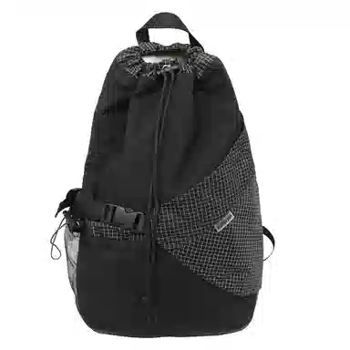Kakashu Nylon Backpack White/Black