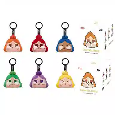 POP MART Crybaby Cheer Up Baby Rainbow Plush Keychain