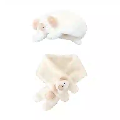 SLEEPYWALK Cute Cartoon Dog Plush Beret