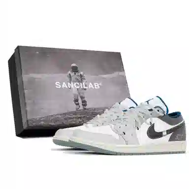 Jordan Air Jordan 1 Low Grey White