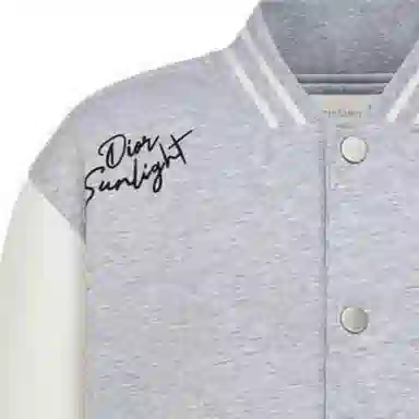 DIOR FW22 Cotton Blend Baseball Jacket