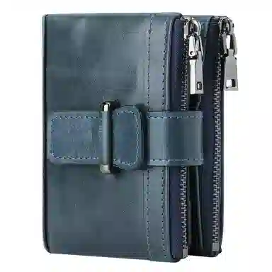 DOSRFINI Multi-Card Anti-Theft Leather Wallet
