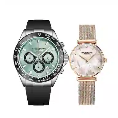 STUHRLING 42mm 4050.1+3927.4