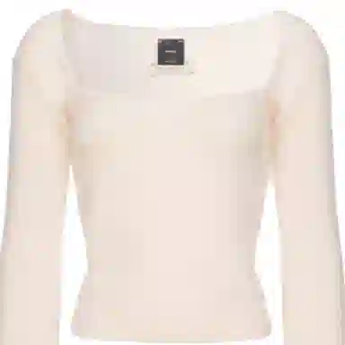 PINKO FW24 White Sweater