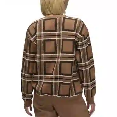 Jordan Brooklyn Fleece Brown/White