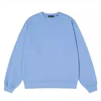 大卫贝肯 重磅简约复古纯色经典基础款精梳轻抓绒棉美式日常通勤百搭圆领休闲宽松落肩袖套头卫衣 男女同款