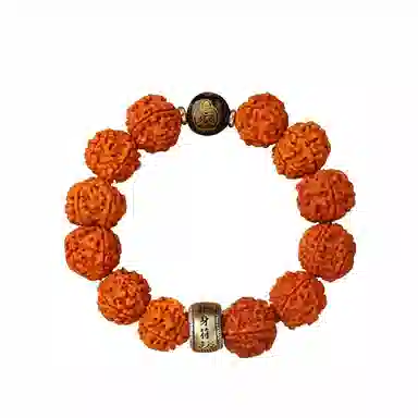 【臻品.文创】 日向晚 本命佛 大力金 刚 菩 提手持念珠做工精美 天官赐福精品礼盒包装 #好运 金刚菩提 手串 男女同款情侣款