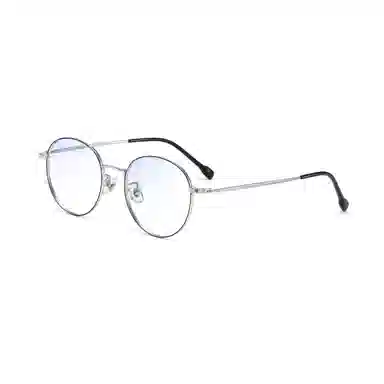 苍木优品 防蓝光小框近视镜圆框超轻钛超小脸近视镜可定制近视镜片小号眼睛 功能性眼镜 男女同款情侣款