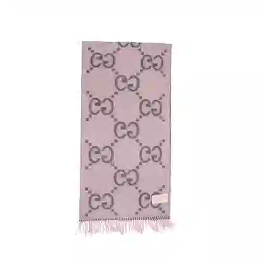 Gucci Scarf Pink Grey