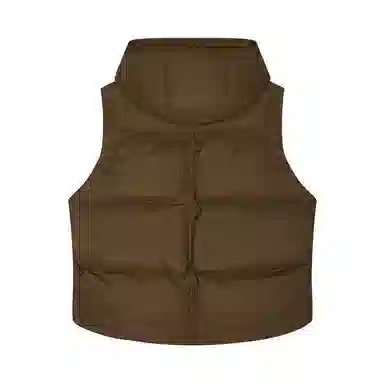 速写 保暖时尚轻便舒适简约无袖羽绒服 男款