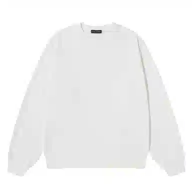 大卫贝肯 重磅简约复古纯色经典基础款精梳轻抓绒棉美式日常通勤百搭圆领休闲宽松落肩袖套头卫衣 男女同款