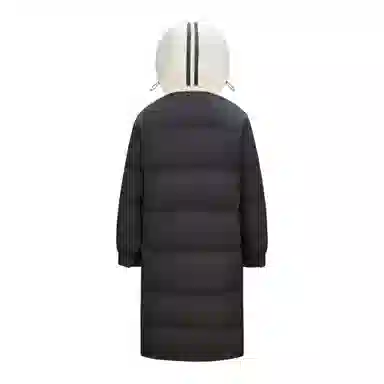 鸭鸭 中长款过膝羽绒服 女款