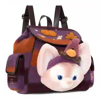 Disney Halloween Duffy and Friends Backpack Purple