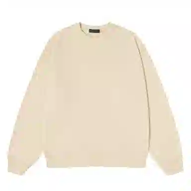 大卫贝肯 重磅简约复古纯色经典基础款精梳轻抓绒棉美式日常通勤百搭圆领休闲宽松落肩袖套头卫衣 男女同款