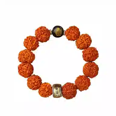 【臻品.文创】 日向晚 本命佛 大力金 刚 菩 提手持念珠做工精美 天官赐福精品礼盒包装 #好运 金刚菩提 手串 男女同款情侣款