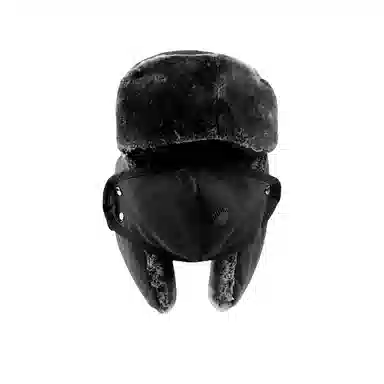 梦特娇 冬季户外运动爬山滑雪防寒保暖加厚骑行防风 棉 雷锋帽 男款