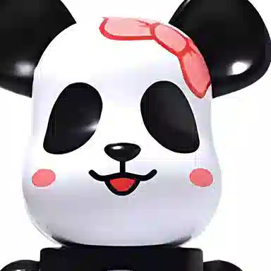 BE@RBRICK Milk Panda Girl 1000%