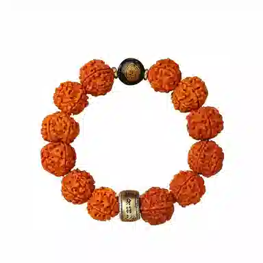 【臻品.文创】 日向晚 本命佛 大力金 刚 菩 提手持念珠做工精美 天官赐福精品礼盒包装 #好运 金刚菩提 手串 男女同款情侣款