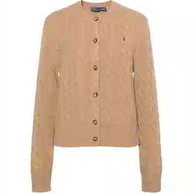Polo Ralph Lauren Cable-Knit Wool-Cashmere Cardigan