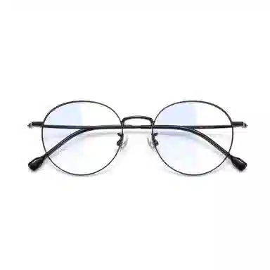 苍木优品 防蓝光小框近视镜圆框超轻钛超小脸近视镜可定制近视镜片小号眼睛 功能性眼镜 男女同款情侣款