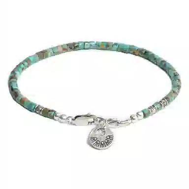 RONIN MADE Amara Green Beaded Bracelet