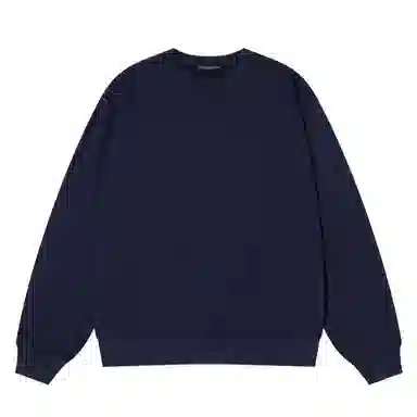 大卫贝肯 重磅简约复古纯色经典基础款精梳轻抓绒棉美式日常通勤百搭圆领休闲宽松落肩袖套头卫衣 男女同款