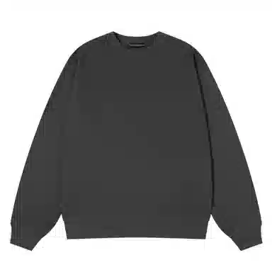 大卫贝肯 重磅简约复古纯色经典基础款精梳轻抓绒棉美式日常通勤百搭圆领休闲宽松落肩袖套头卫衣 男女同款