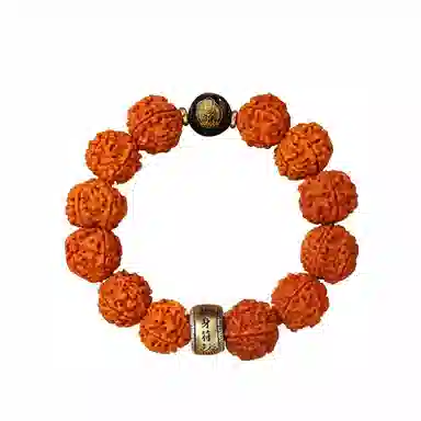 【臻品.文创】 日向晚 本命佛 大力金 刚 菩 提手持念珠做工精美 天官赐福精品礼盒包装 #好运 金刚菩提 手串 男女同款情侣款