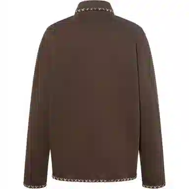 LOUIS VUITTON x Tyler SS24 Embroidered Jacket Chocolate