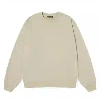 大卫贝肯 重磅简约复古纯色经典基础款精梳轻抓绒棉美式日常通勤百搭圆领休闲宽松落肩袖套头卫衣 男女同款