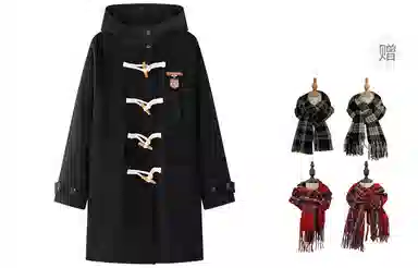 Dongjing Black Wool Coat