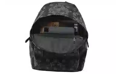 Chusan Vintage Embroidered Black Lion Backpack