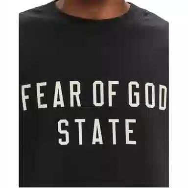 Fear of God Essentials Heavy Crewneck Tee Black