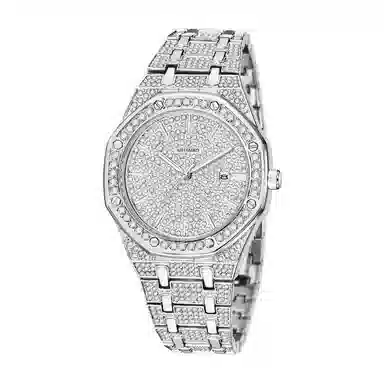 MELSMAO Starry Quartz Silver Dial