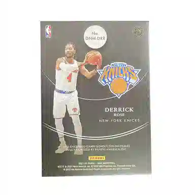 PANINI 2021-22 Noir Derrick Rose patch 1625