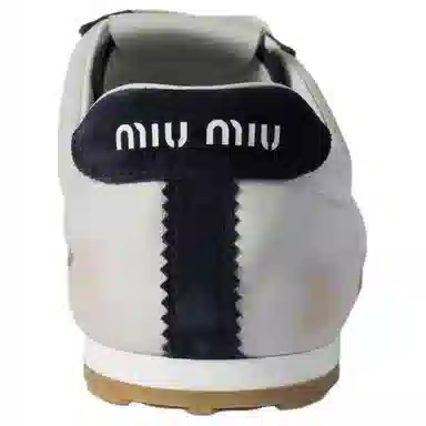 Miu Miu Plume White Blue