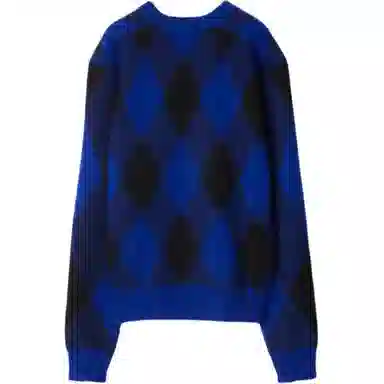 Burberry Argyle Wool Sweater