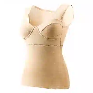 欧迪芬 厚款打底衣发热升温磨毛高弹带胸垫秋衣显瘦修身锁温保暖上装 女款