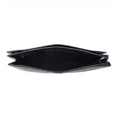 Bally Classic Stripe Clutch Briefcase