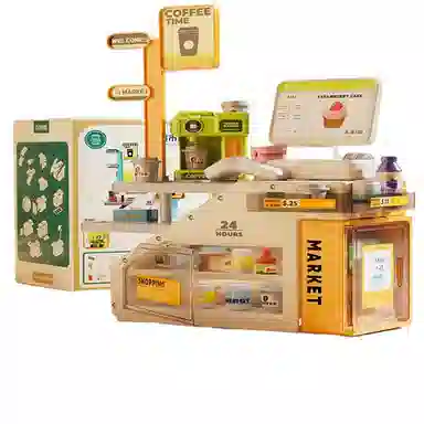 喜迪奇 超市收银机台 过家家 早教益智玩具