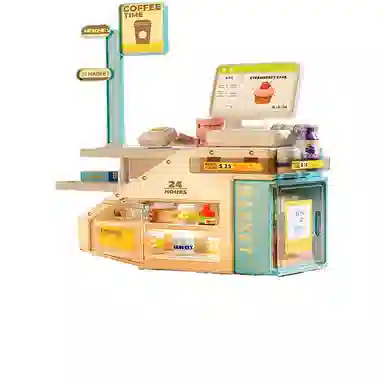 喜迪奇 超市收银机台 过家家 早教益智玩具