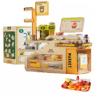 喜迪奇 超市收银机台 过家家 早教益智玩具