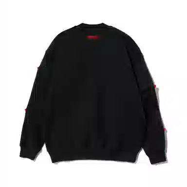 SQQZ Project 3D Star Crewneck Sweatshirt