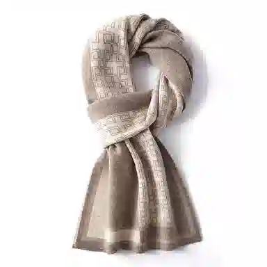 啄木鸟 冬季保暖 气质百搭 高档 礼盒 羊毛 绒线围巾 男女同款情侣款