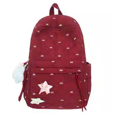 垣途者 可爱少女简约百搭学生书包初高中大学生 尼龙 双肩包 女款 多色