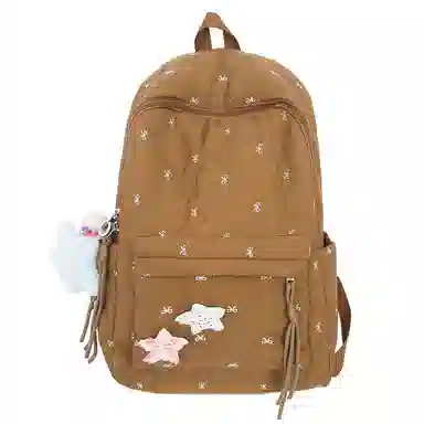 垣途者 可爱少女简约百搭学生书包初高中大学生 尼龙 双肩包 女款 多色