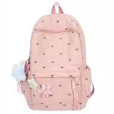 垣途者 可爱少女简约百搭学生书包初高中大学生 尼龙 双肩包 女款 多色