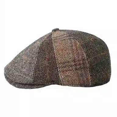 KENMONT Beret Black Grey