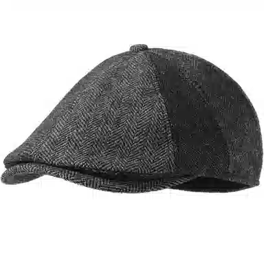 KENMONT Beret Black Grey