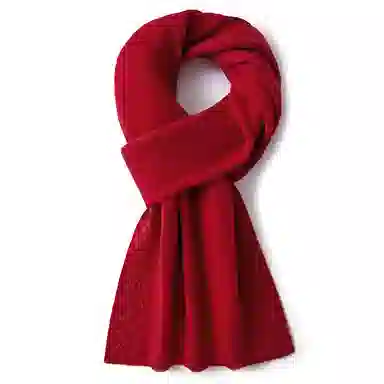 啄木鸟 纯羊毛冬季保暖气质百搭 高档礼盒 绒线围巾 男女同款情侣款